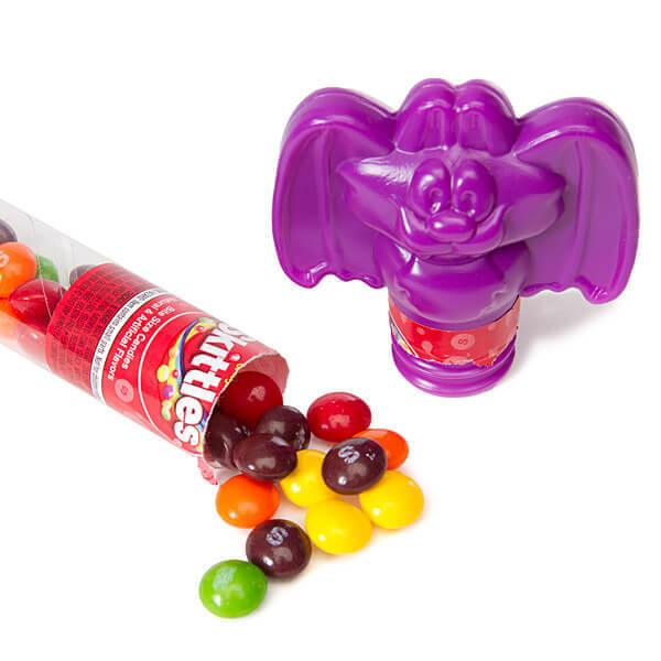 Skittles Candy Halloween Tube Toppers: 12-Piece Display - Candy Warehouse