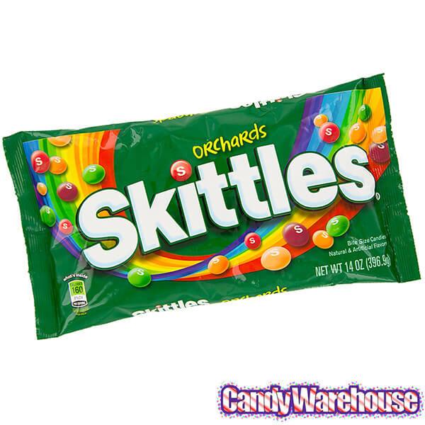 Skittles Candy - Orchards Mix: 14-Ounce Bag - Candy Warehouse