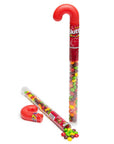 Skittles Filled Tubular Candy Cane - Candy Warehouse