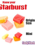 Skittles - Starburst Fun Size Treats: 255-Piece Bag - Candy Warehouse