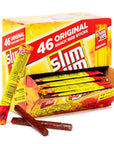 Slim Jim Original Snack Size Sticks: 46-Piece Box