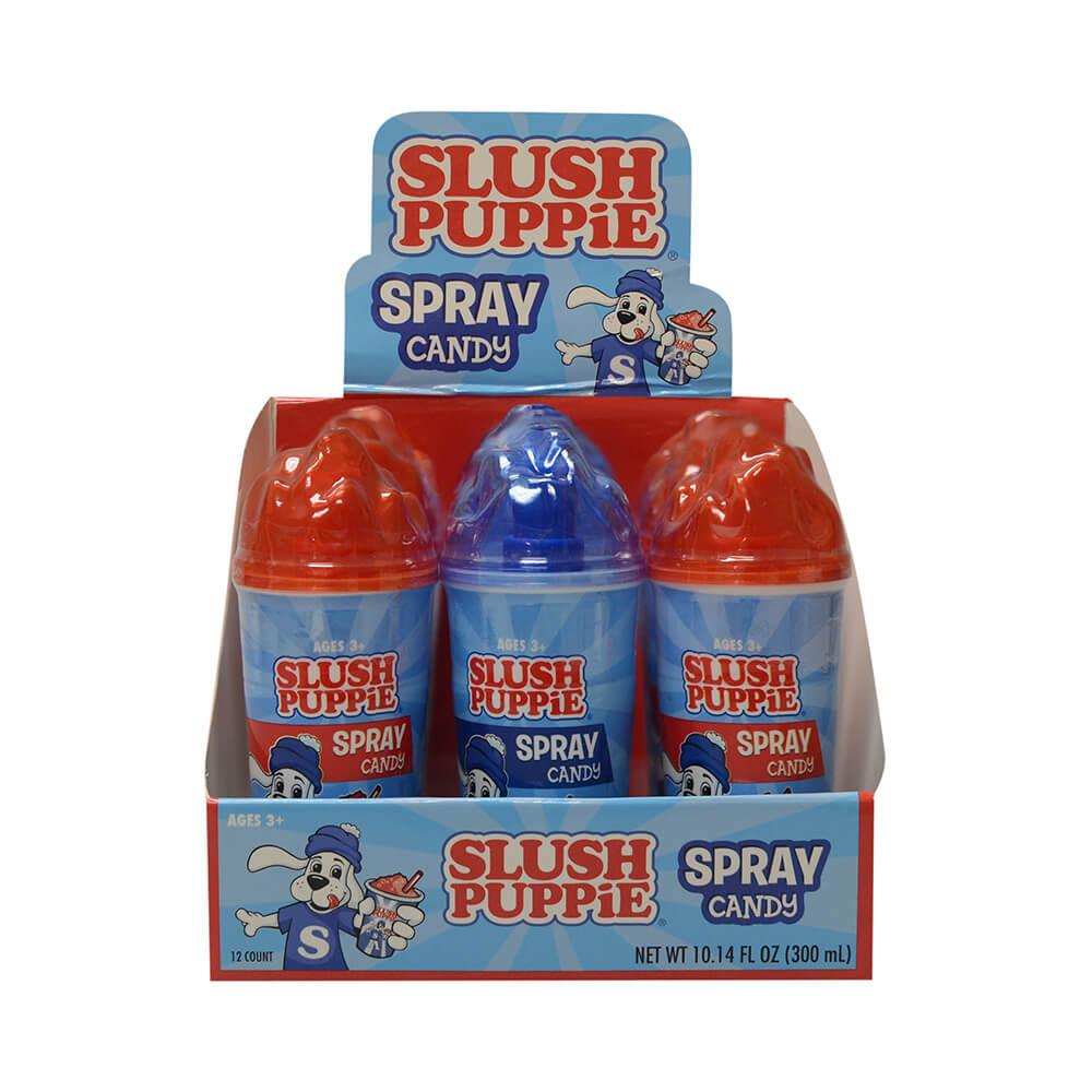 Slush Puppie Spray Candy 12 Piece Display Candy Warehouse 0996