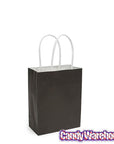 Small Candy Bags with Handles - Black: 24-Piece Pack