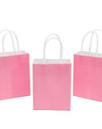 Small Candy Bags with Handles - Light Pink: 24-Piece Pack