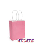 Small Candy Bags with Handles - Light Pink: 24-Piece Pack