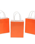 Small Candy Bags with Handles - Orange Peel: 24-Piece Pack - Candy Warehouse