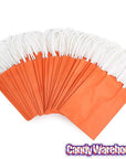 Small Candy Bags with Handles - Orange Peel: 24-Piece Pack - Candy Warehouse