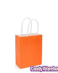 Small Candy Bags with Handles - Orange Peel: 24-Piece Pack - Candy Warehouse