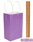 Small Candy Bags with Handles - Purple: 12-Piece Pack