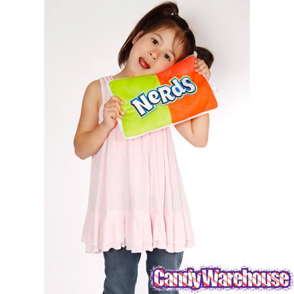 Small Plush Candy Pillow - Nerds - Candy Warehouse