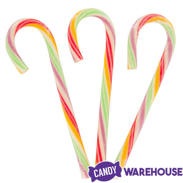 Smarties Candy Canes: 12-Piece Box | Candy Warehouse