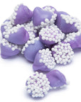 Smooth and Melty Mini Nonpareil Mint Chocolate Chips - Purple: 16-Ounce Bag