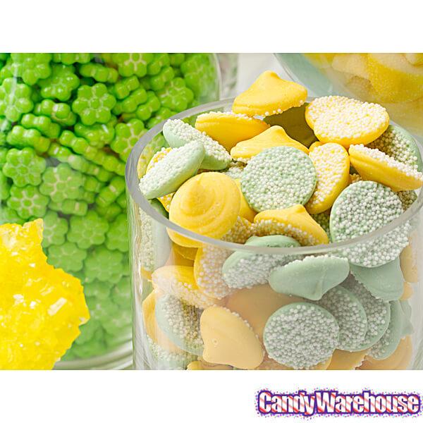 Smooth and Melty Nonpareil Mint Chocolate Chips - Yellow: 16-Ounce Bag - Candy Warehouse