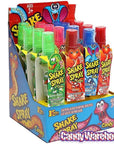 Snake Spray Candy Dispensers: 16-Piece Display