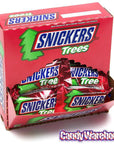 Snickers Christmas Tree Candy Bars: 24-Piece Box - Candy Warehouse