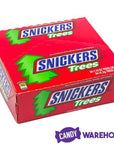 Snickers Christmas Tree Candy Bars: 24-Piece Box - Candy Warehouse