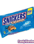 Snickers Crisper Fun Size Candy Bars: 15-Piece Bag - Candy Warehouse