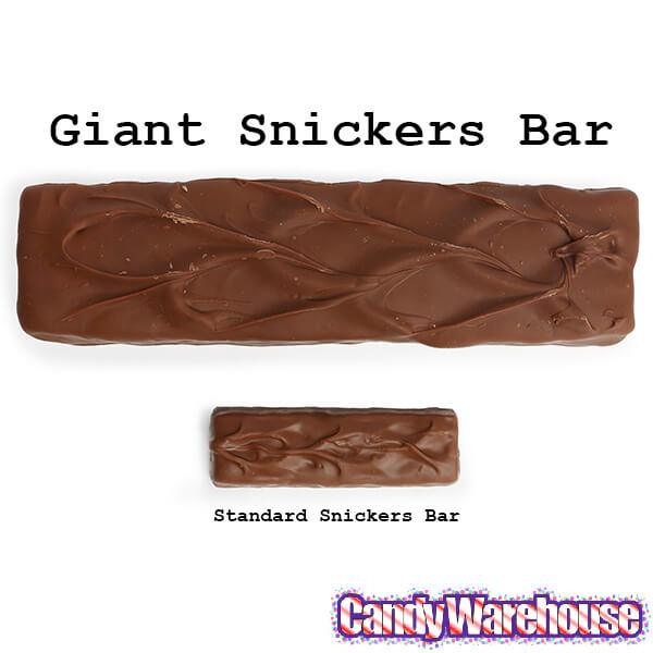 Snickers Giant 1-Pound Candy Bar - Candy Warehouse