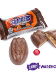 Snickers Halloween Pumpkin Candy Bars: 24-Piece Box