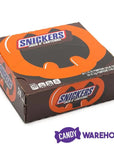 Snickers Halloween Pumpkin Candy Bars: 24-Piece Box