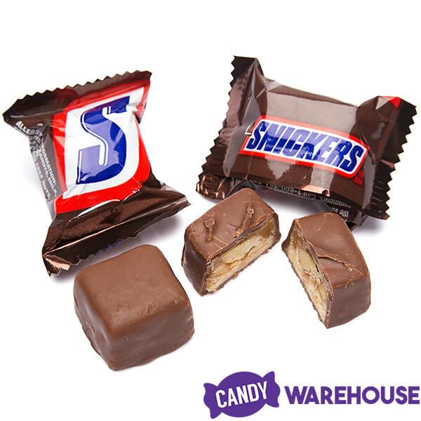 Snickers Minis Candy: 5LB Bag - Candy Warehouse