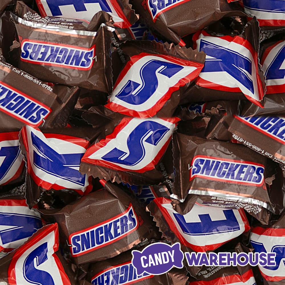 Snickers Minis Candy: 5LB Bag - Candy Warehouse