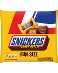 Snickers Peanut Butter Squared Fun Size Candy Bars: 12-Piece Bag - Candy Warehouse