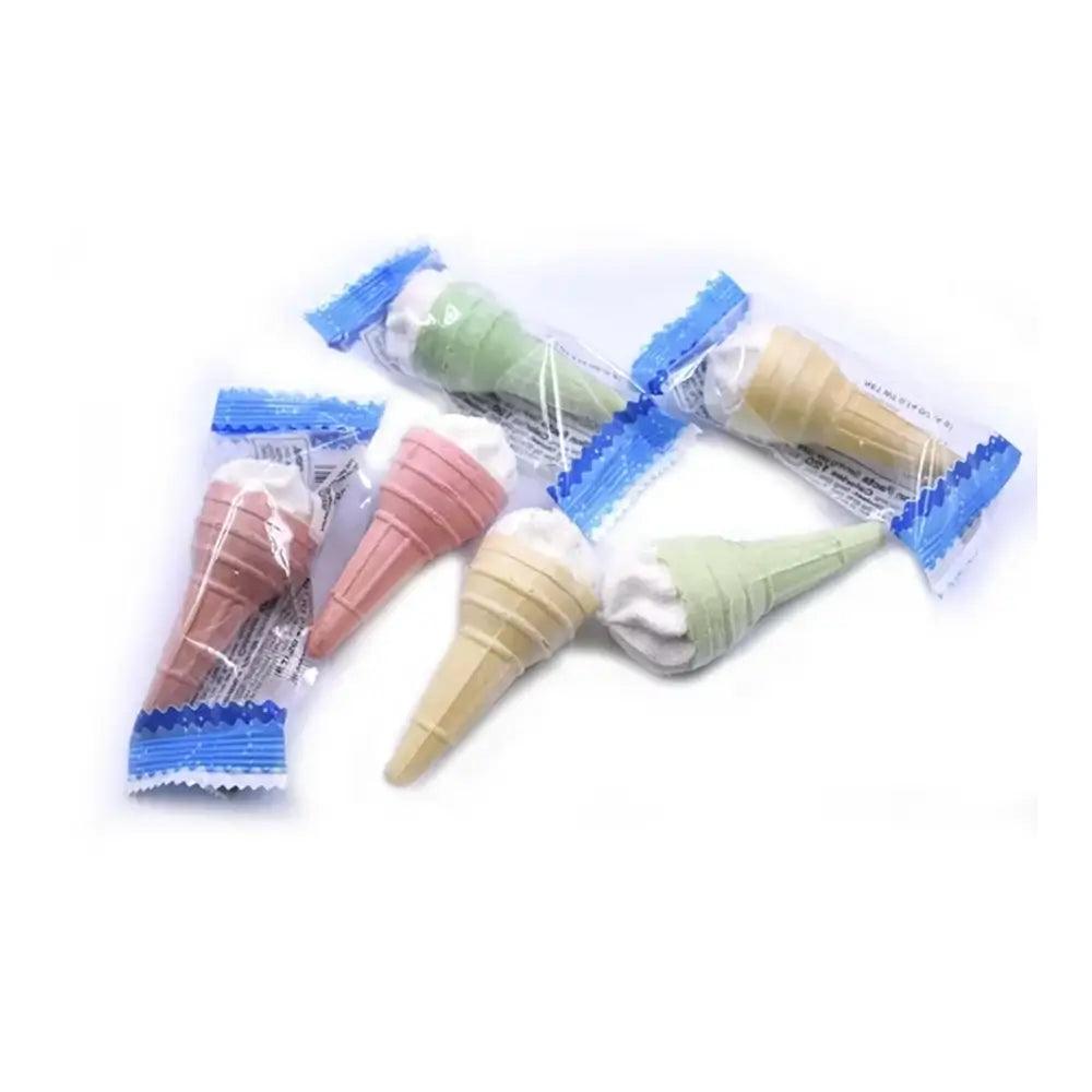 Snow Cones Mallow Cones: 48-Piece Box - Candy Warehouse