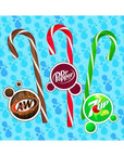 Soda Pop Candy Canes - Dr. Pepper, 7-Up, and A&W: 12-Piece Box - Candy Warehouse