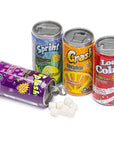 Soda Pop Fizzy Candy Cans Six-Packs: 12-Piece Box - Candy Warehouse