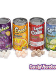 Soda Pop Fizzy Candy Cans Six-Packs: 12-Piece Box - Candy Warehouse