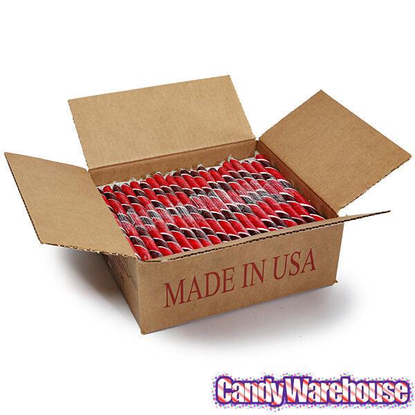 Sour Cherry Hard Candy Sticks: 100-Piece Box - Candy Warehouse