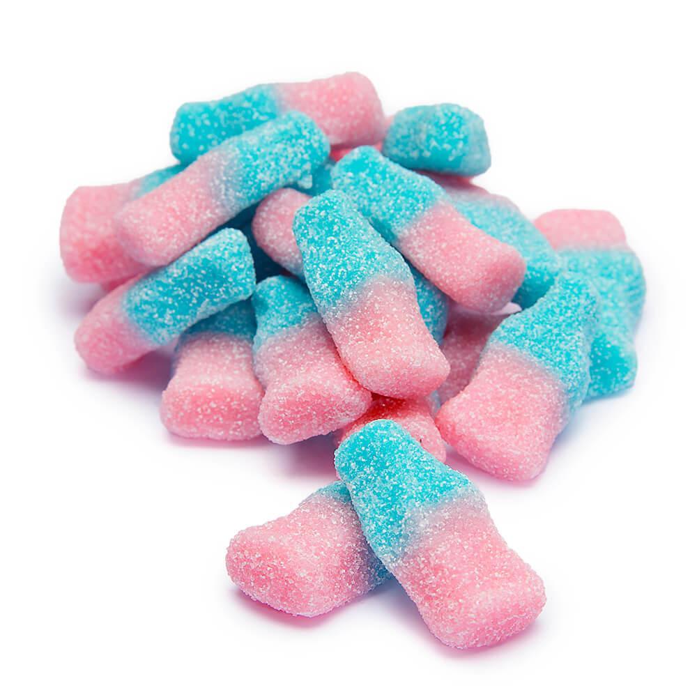 Sour Gummy Bubblegum Bottles Candy: 3KG Bag - Candy Warehouse