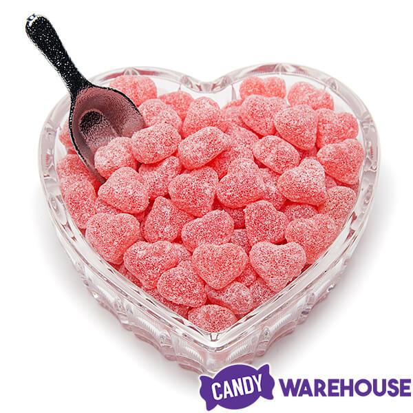 Sour Gummy Candy Hearts: 3KG Bag - Candy Warehouse