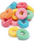 Sour Gummy Mini Rings: 5LB Bag - Candy Warehouse