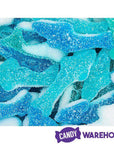 Sour Gummy Sharks Candy: 100-Piece Jar - Candy Warehouse