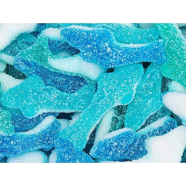 Sour Gummy Sharks Candy: 3KG Bag – Candy Warehouse