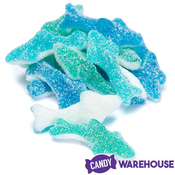 Sour Gummy Sharks Candy: 3KG Bag - Candy Warehouse