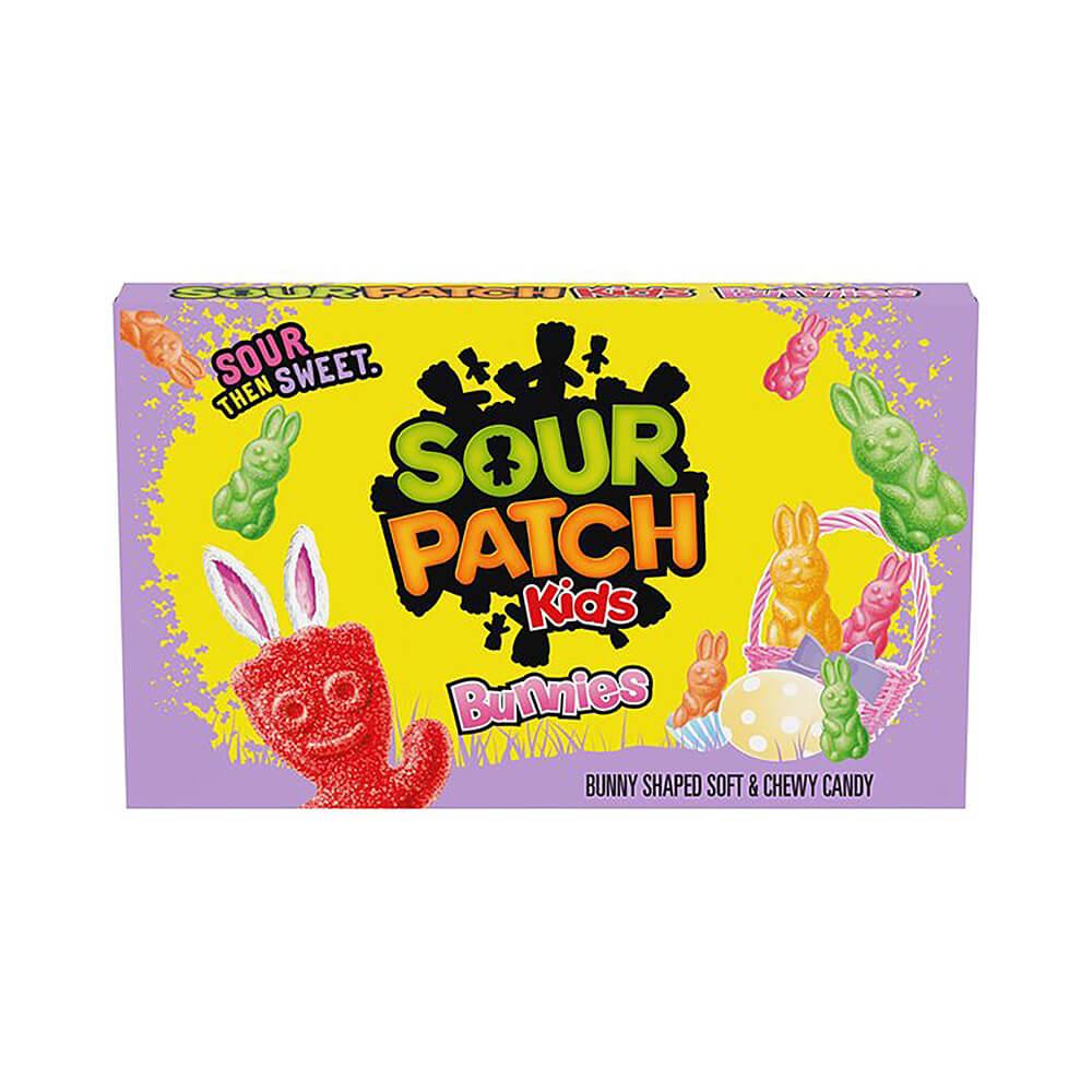 Sour Patch Bunnies Theater Packs: 12-Piece Box - Candy Warehouse