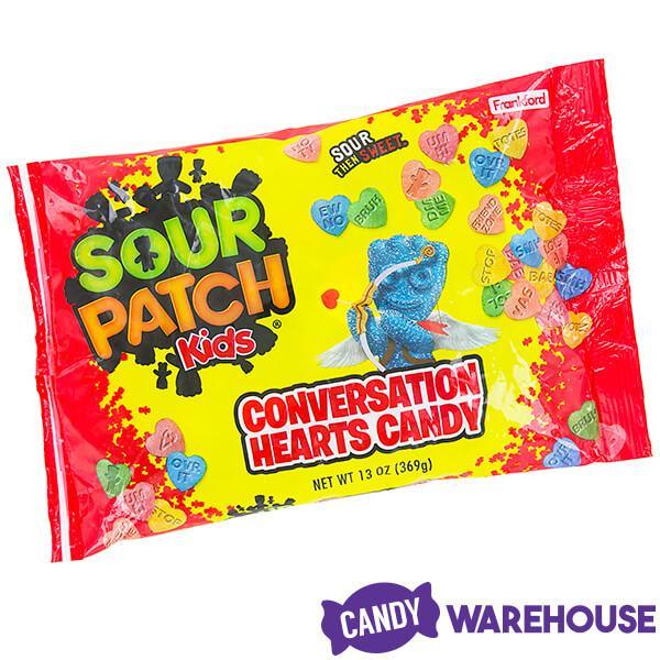 Sour Patch Conversation Hearts: 13-Ounce Bag - Candy Warehouse