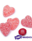 Sour Patch Hearts Candy Stand Up Peg Bag: 6-Piece Case