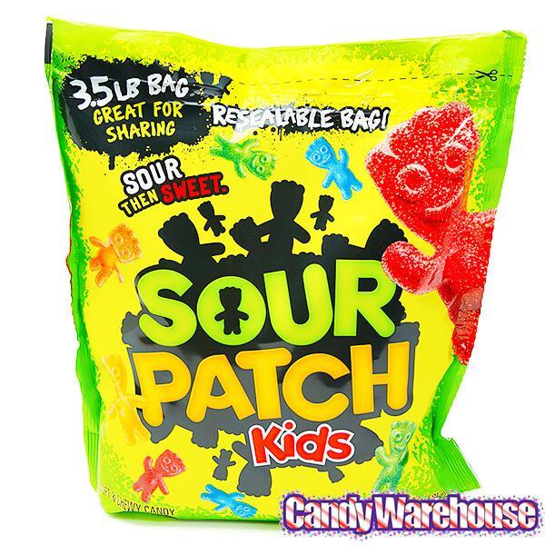 Sour Patch Kids Candy: 3.5LB Bag - Candy Warehouse