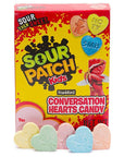 Sour Patch Kids Conversation Hearts Candy Packs: 36-Piece Box - Candy Warehouse