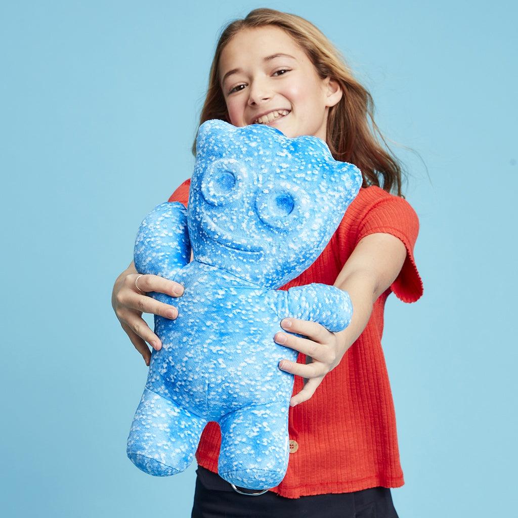 Sour Patch Plush Blue Pillow - Candy Warehouse