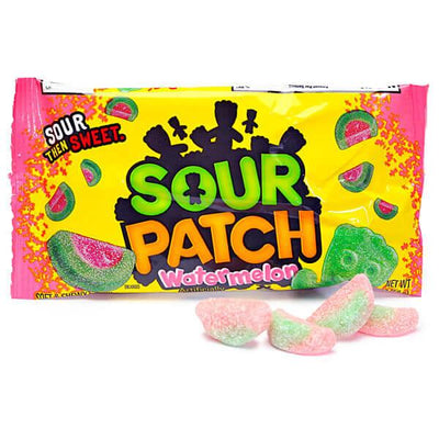 Sour Patch Watermelon Candy 2-Ounce Packs: 24-Piece Box – Candy Warehouse