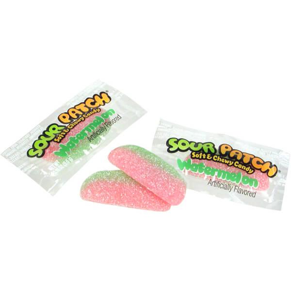 Sour Patch Watermelon Slices Candy - Wrapped: 240-Piece Box - Candy Warehouse