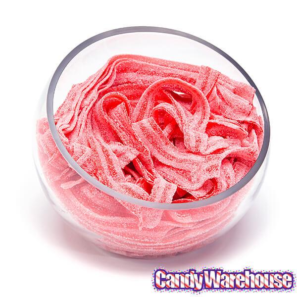 Sour Power Belts Candy - Raspberry-Cherry: 3KG Bag - Candy Warehouse