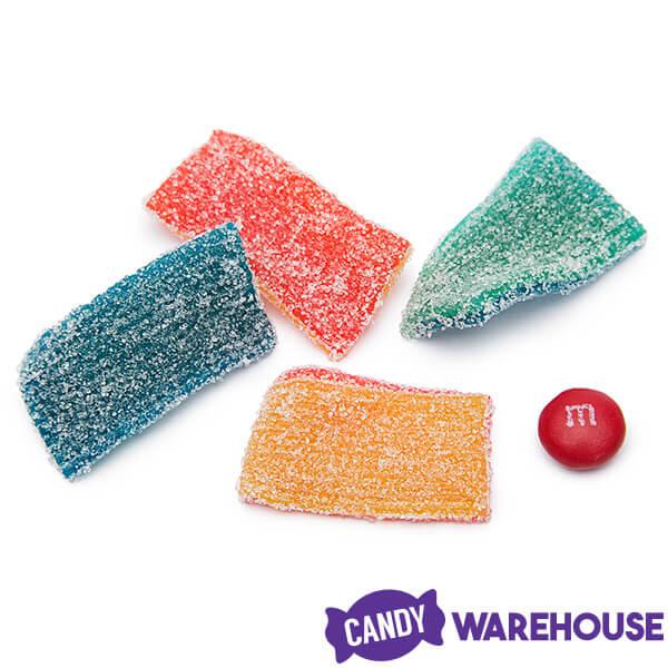 Sour Power Quattro Doubles Mini Candy Belts: 2LB Bag | Candy Warehouse