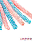 Sour Power Straws Cotton Candy Packs: 24-Piece Box - Candy Warehouse