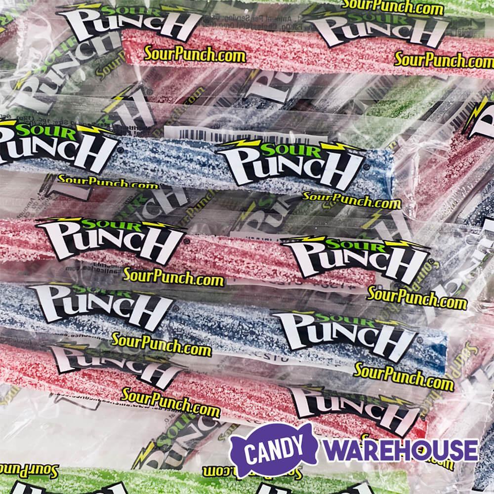 Sour Punch Twists - Wrapped: 180-Piece Tub - Candy Warehouse